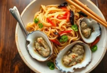 Photo of Китайские жареные лапша и устрицы